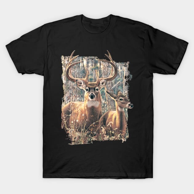 Wild Deer T-Shirt by KA Creative Design